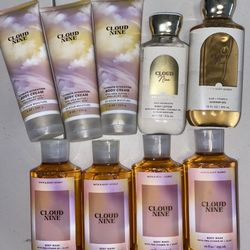 9 BATH & BODY WORKS LOVELY DREAMER Lotion, body cream & body wash