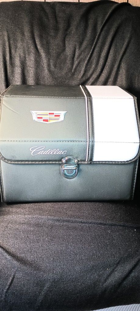BRAND NEW!! Cadillac Foldable Trunk Organizer w/Handle Collapsible Storage Box