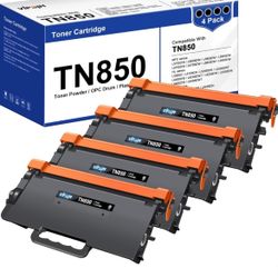 TN850 - Brother TN850 Hight Yield Toner Cartridge - Replacement Compatible for Brother TN850 TN820 - for HL-L6200DW HL-L5200DW MFC-L5850