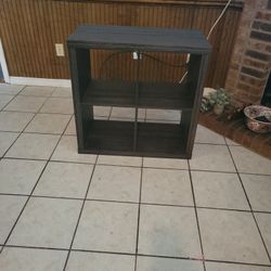 Wood Storage Cube