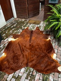Cow rug