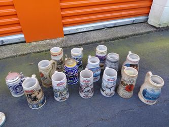 Vintage Beer Steins