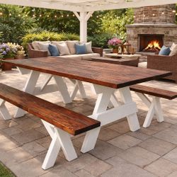 Custom Made Picnic Tables. 