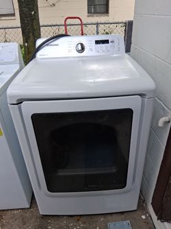 Samsung Front-Load Dryer White