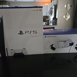 PS5 Disk + PSVR2 