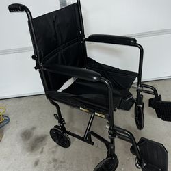 Drive Lightweight Foldable  Transport Wheelchair
