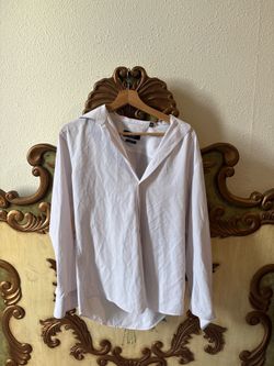 White Button Up Dress Shirt