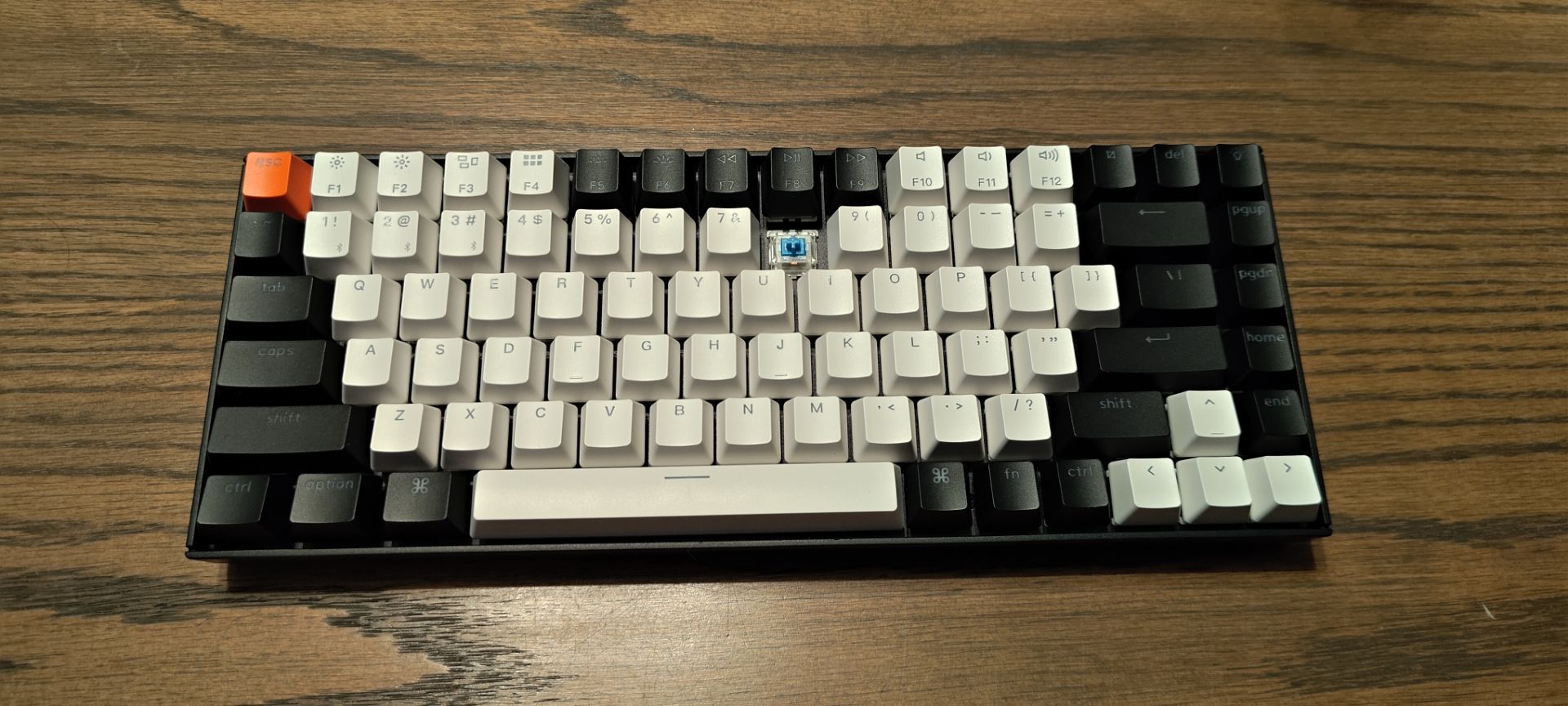 Keychron K2 Wireless Mechanical Keyboard (75%, Bluetooth + USB-C) — Like New