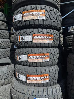 275/65R18 Arroyo RT 4 New Tires Installed And Balanced en