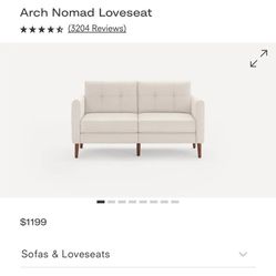 Burrow Nomad Loveseat