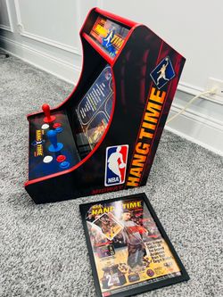 🔥NBA Hangtime🔥 Bar Top Arcade Just Built LOADED with games full libraries etc