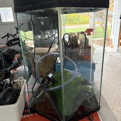 Fish Tank And Accessories- 20ish Gallons