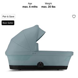 Cybex  Gazelle S Cot, Sky Blue