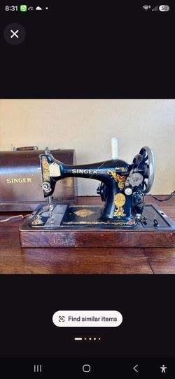Vintage sewing machine