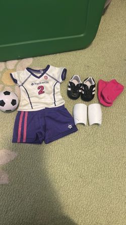 American Girl Soccer Set