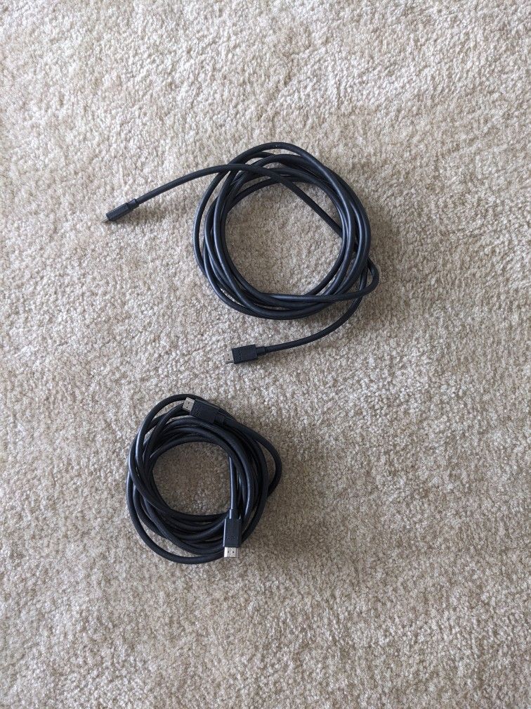 Two 12 foot HDMI Cables