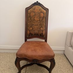 6 Hard Wood Chairs