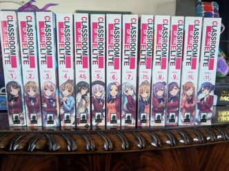 Classroom of the elite Light Novel Vol. 1-11