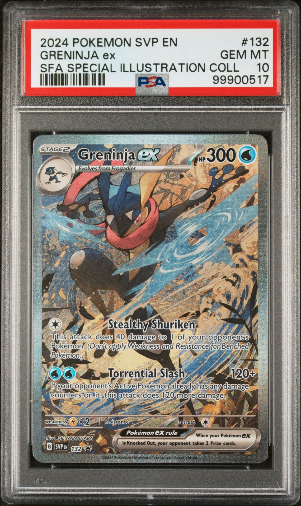 Greninja #132 PSA 10