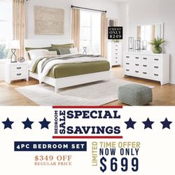 Bedroom Set In Stock For Fast Delivery 
