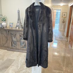 High Quality Almost Black Mink Coat Paid $4700