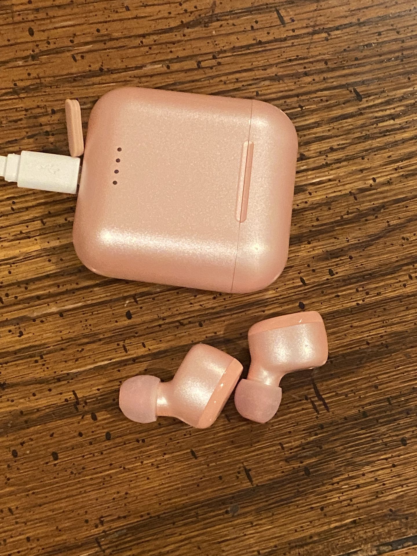 Wireless Pink Earbuds