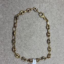Gold Gucci Puff Bracelet 