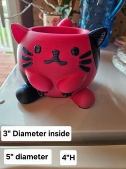 CAT Flower Pot