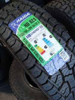 New set of Haida all Terrain tires 235 75 15