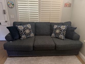 Navy Sofa