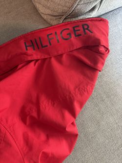 2 Hilfiger Water-Resistant Regatta Jacket (White & Red)