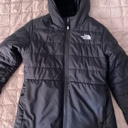 Girls 14/16 L North Face parka Jacket