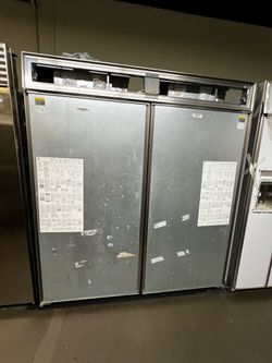 SUB ZERO 72”WIDE PANEL READY REFRIGERATOR AND FREEZER SET