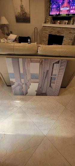 30"X38" Serenity Canvas Painting 