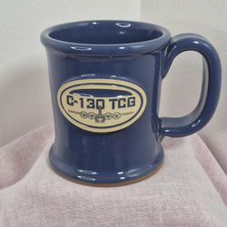 C-130 TCG Sunset Hill Stoneware Hand Thrown Coffee Mug 13 oz
