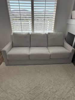 $350 - Light gray couch- excellent condition like new hardly used - pick up in San Clemente