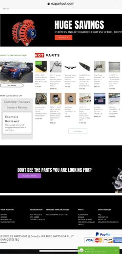 Car Parts at ezpartout .com