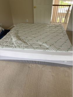 Free King Mattress!! Less than year old