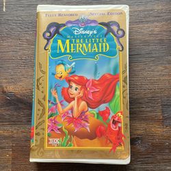 The Little Mermaid VHS