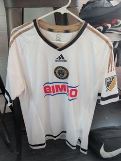Adidas Vintage Phila Union Soccer Jersey White.  XL. EUC
