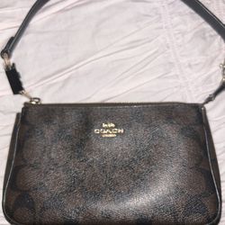 Coach brown purse