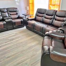 Furniture Living Room Sofa Loveseat Set 