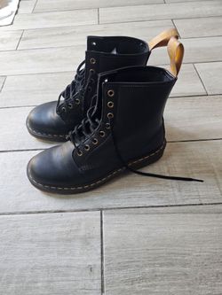 Dr. Martens Black Lace-Up Boots