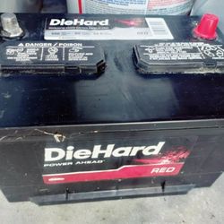 DieHard RED Car Battery Unused 650 CCA