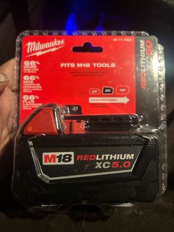Milwaukee 5.0 ah battery