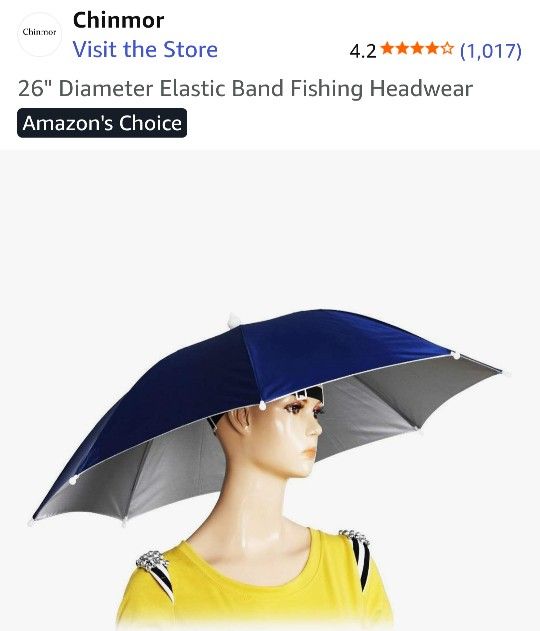 New In Package. Umbrella ☔ HAT. See Photos. Cash And Pickup ONLY