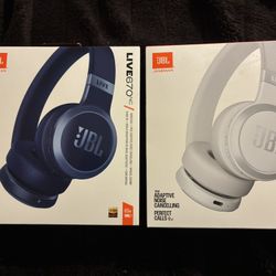 JBL Live 670NC Noise-Cancelling On-Ear Wireless Headphone