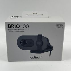 New Logitech Brio 100 Full HD 1080p Webcam 960-001580