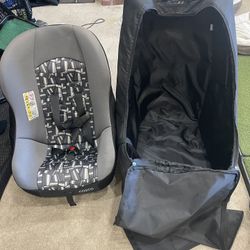 Cosco Scenera Next Carseat and travel bag