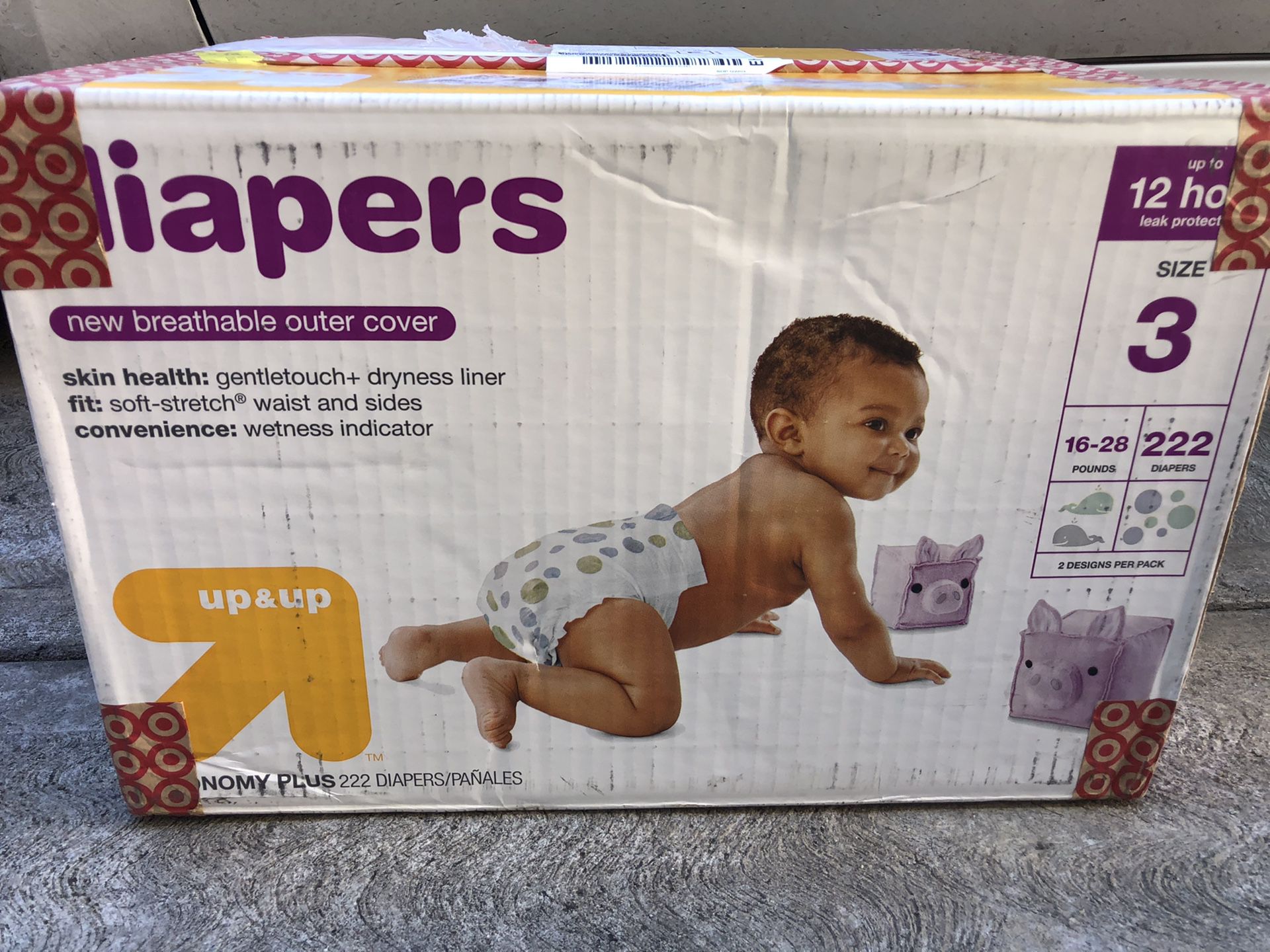 Up and Up Diapers size 3
